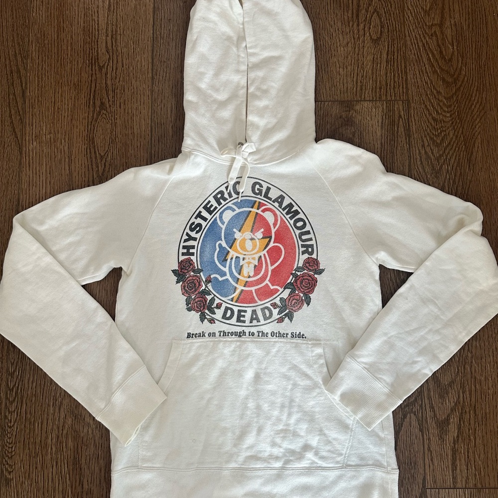 Vintage Hysteric Glamour Grateful Dead Bear Hoodie (S)